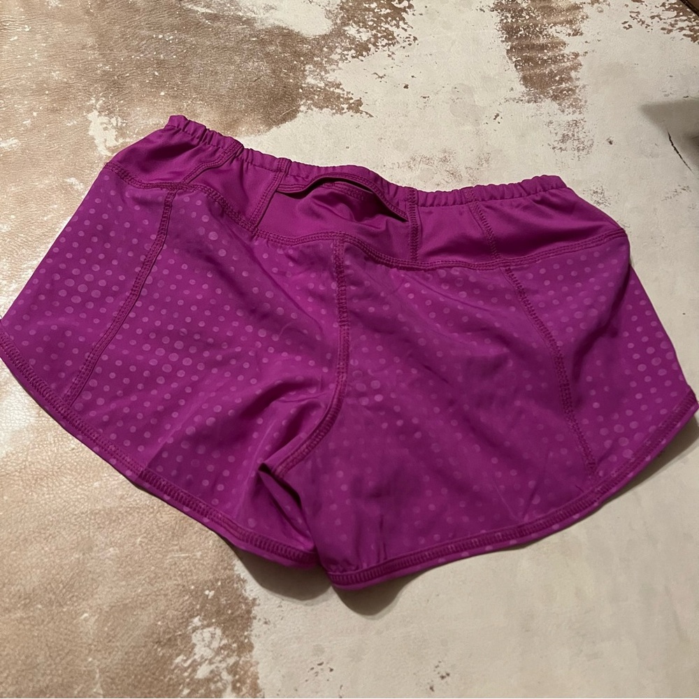 Women's Purple Athletic Shorts